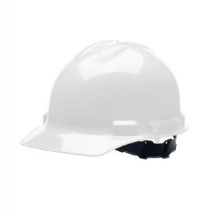 White cap best sale hard hats