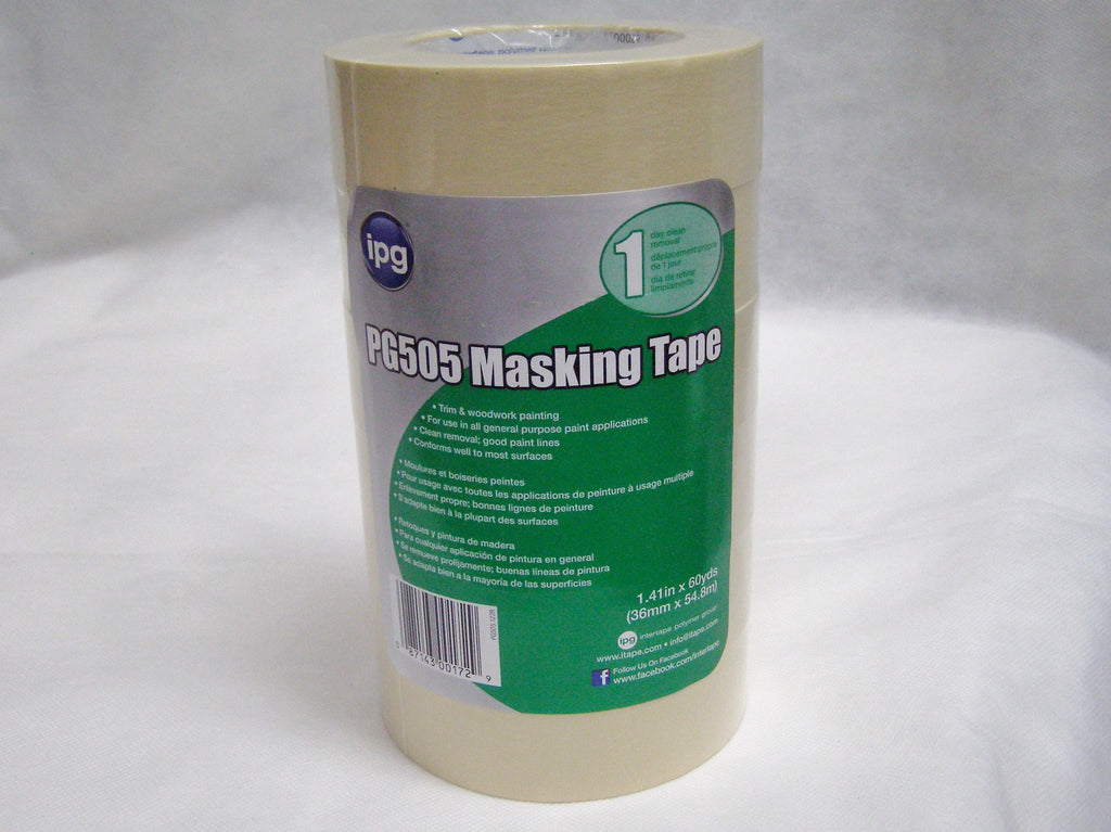 IPG PG505 Masking Tape 1″ 36/Case – Inline Distributing Company