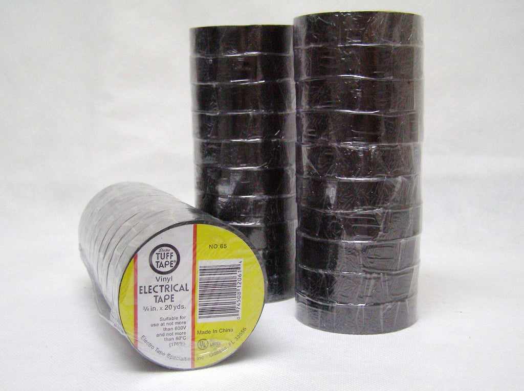 black electrical tape