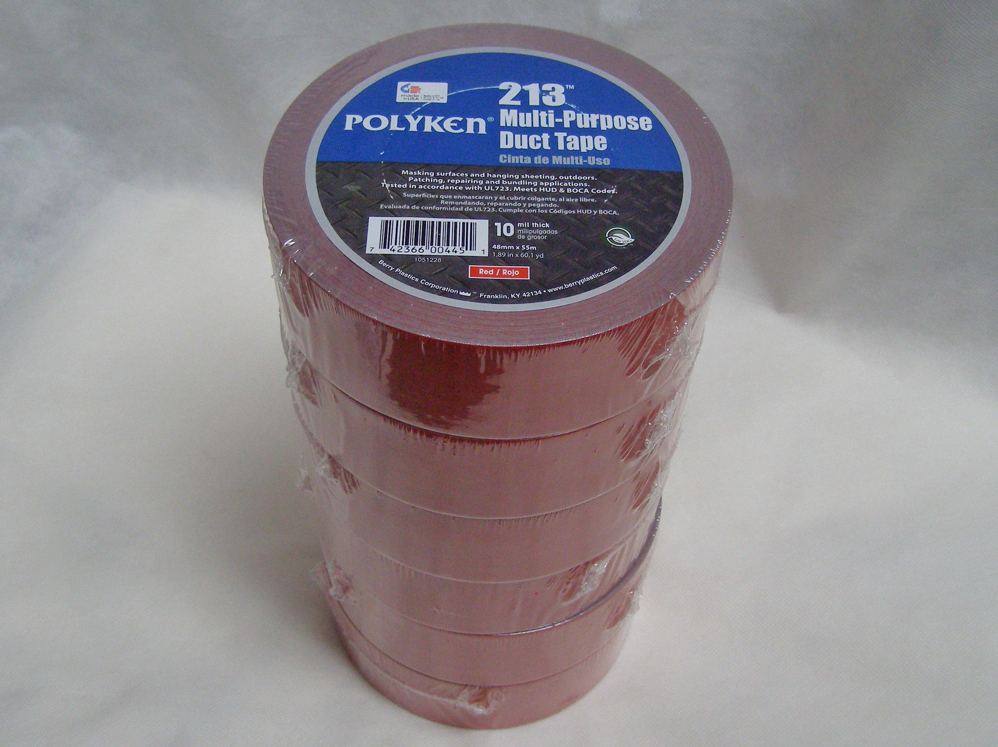 Stucco Tape, Red Stucco Duct Tape, 60-Day Tape